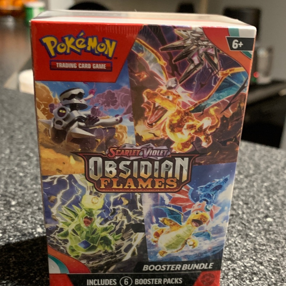 Pokemon Obsidian Flames Booster Bundle - Red, Blue, Yellow